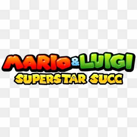 2 Superstar Succ Mario & Luigi, HD Png Download - succ png