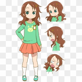 Miss Kobayashi's Dragon Maid Characters, HD Png Download - kanna png