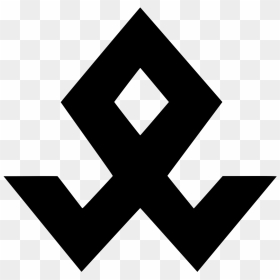 Volksdeutche Othala, Odal Rune - Transparent Othala Rune, HD Png Download - rune png