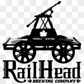 Railhead Handcar Logo Final Ver2 - Railhead Brewing, HD Png Download - 1.png