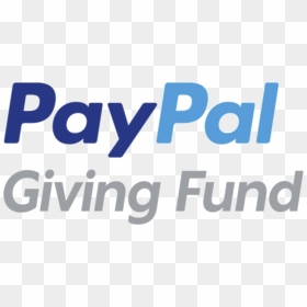 Paypal Giving Fund Logo Transparent - Paypal Giving Fund Transparent Background, HD Png Download - 1.png