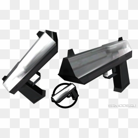 Deagle With Chrome By Dapo - Gta Sa Lq Weapons, HD Png Download - deagle png