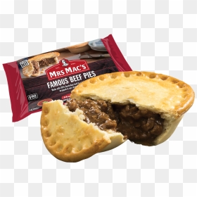 Famous Beef Pies 4 Pack - Mrs Macs Beef Pie, HD Png Download - pies png
