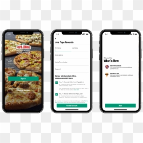Mobile App Terms And Conditions Page, HD Png Download - papa johns png