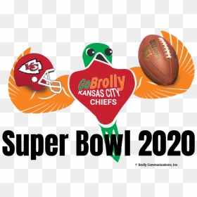 Gobrolly Bird Chiefs Football Super Bowl - Kick American Football, HD Png Download - superbowl 2017 png