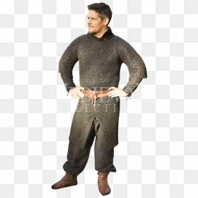 Black Ragnar Chainmail Hauberk , Png Download - Chainmail Hauberk, Transparent Png - chainmail png