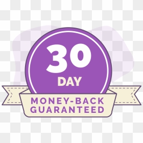 Try For Free, HD Png Download - 30 day money back guarantee png