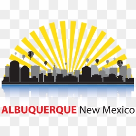 Transparent Chicago Skyline Clipart - Albuquerque New Mexico Png, Png Download - new mexico png