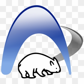 Arch Linux Old Logo, HD Png Download - linux png