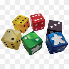 Steve Jackson Games Meeple D6 Dice Set, HD Png Download - meeple png