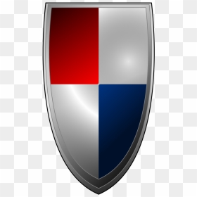 Blue Yellow Security Shield Svg Clip Arts - Emblem, HD Png Download - superman shield png