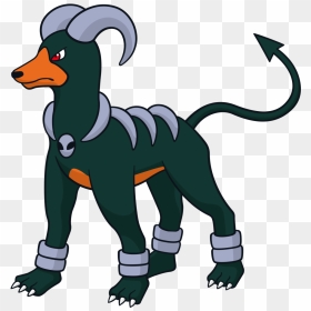 Pokemon Shiny Houndoom Png , Png Download - Pokemon Houndoom, Transparent Png - houndoom png