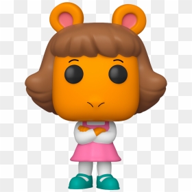 Arthur - D - W - Pop Vinyl Figure - Arthur Funko Pop, HD Png Download - quagmire png