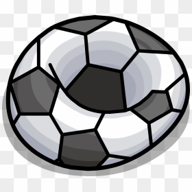 Club Penguin Wiki - Soccer Ball, HD Png Download - balon de futbol png