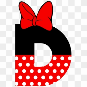 Transparent Moño Negro Png - Alphabet Minnie Mouse Letter, Png Download - moño png