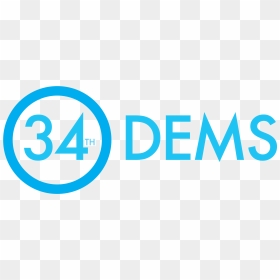 34th Democrats - Circle, HD Png Download - democrat png