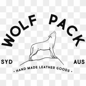 Web Logos -wolf Pack Wolf - Cartoon, HD Png Download - wolf pack png