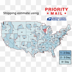 Shipping Times Usps Priority - Usps, HD Png Download - usps png