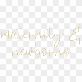 Portfolio 1 Title - Calligraphy, HD Png Download - newborn png