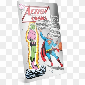 Action Comics, HD Png Download - superman shield png