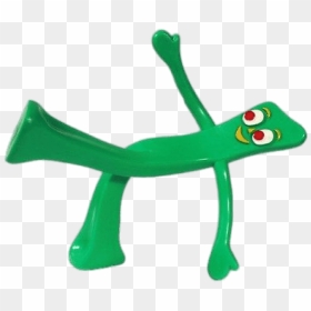 Free Png Download Gumby Holding One Leg Up Clipart - Gumby And Pokey, Transparent Png - gumby png