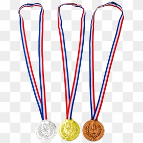 Gold Silver Bronze Medals 3pcs, , Large - Gold Medal, HD Png Download - medals png