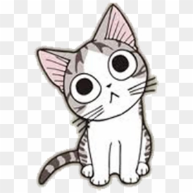 Cat Sticker Png - Chi's Sweet Home, Transparent Png - gato png
