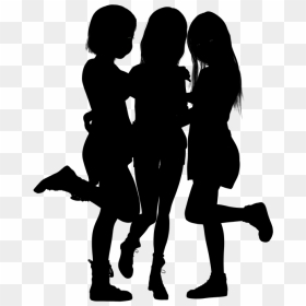 Drawing Friendship Silhouette - Icon Best Friend Png, Transparent Png - friend png
