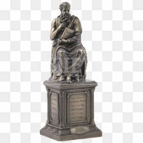 Plato Statue , Png Download - Statue Of Famous People, Transparent Png - plato png