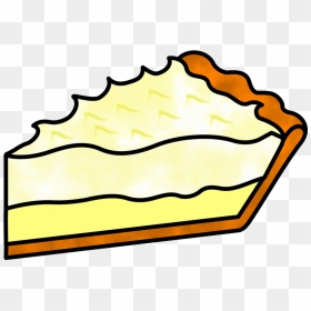 Pies Clipart Slice Pie - Lemon Meringue Pie Clipart, HD Png Download - pies png