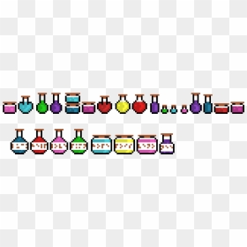 Lots Of Potions Clipart , Png Download, Transparent Png - potions png