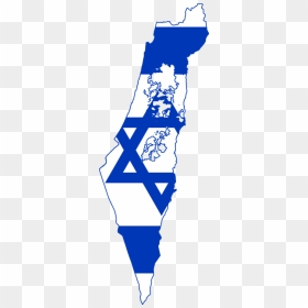 Israeli Flag Png - Israel Map With Flag, Transparent Png - israel png