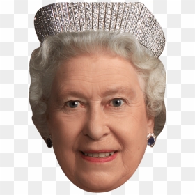 Queen Elizabeth Face Transparent Png - Queen Elizabeth Jewellery, Png Download - queen elizabeth png