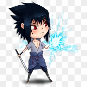 Transparent Sasuke Chidori Png - Sasuke Chibi Png Hd, Png Download - chidori png