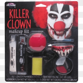 Scary Clowns Make Up, HD Png Download - killer clown png