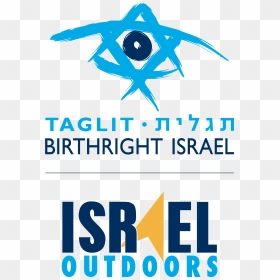 Bri/io Logo / Stacked - Birthright Israel, HD Png Download - israel png