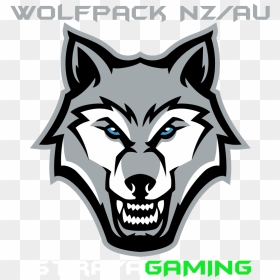 Wolf Mascot Logo Png, Transparent Png - wolf pack png