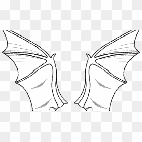 Bat Wings Templates , Png Download - Illustration, Transparent Png - bat wings png
