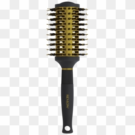 Large Porcupine Round Brush - Makeup Brushes, HD Png Download - hair brush png