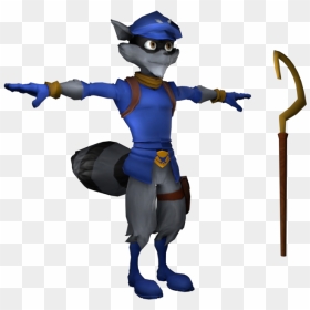 Download Zip Archive - Sly Cooper Ingame Model, HD Png Download - sly cooper png