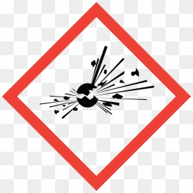 Exploding Bomb - Exploding Bomb Hazard Symbol, HD Png Download - skull .png