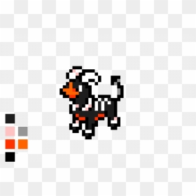 Houndoom Pixel Art - Pokemon Pixel Art, HD Png Download - houndoom png