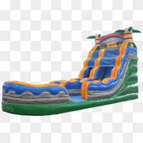 Tiki Plunge Water Slide, HD Png Download - water slide png