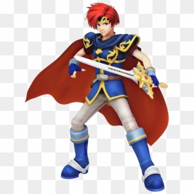 Roy Smash 4 Png Jpg Black And White Download - Roy Project M Render, Transparent Png - roy png