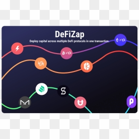 Defizap Dapp, HD Png Download - zap png