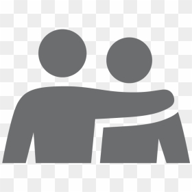 Mental Health Icon - Arm Around Shoulder Clip Art, HD Png Download - mental health png
