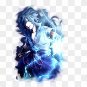 Hnh Nn Sasuke Cho In Thoi, Png Download - Sasuke Badass, Transparent Png - chidori png