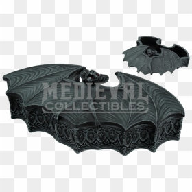 Gothic Bat Wings Box - Leather, HD Png Download - bat wings png