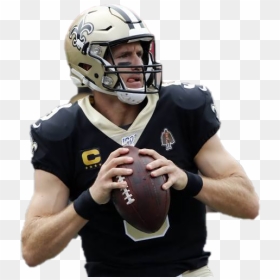 Drew Brees Transparent Images - Drew Brees Hands On Football, HD Png Download - drew brees png
