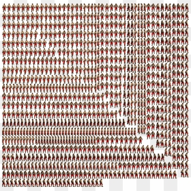 Rofl - United States As 100 People, HD Png Download - sprite sheet png